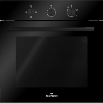 Mondin FM61CG03M2NN + CG604VTELNN Φούρνος Υγραερίου άνω Πάγκου 64lt με Εστίες Υγραερίου Π59.5εκ. Μαύρος